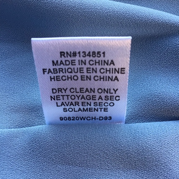 Wayf Dusty Blue Slip Dress Size Small New - Picture 11 of 12